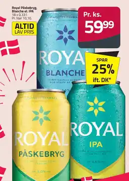 Fleggaard ROYAL Påskebryg, blanche el. ipa tilbud