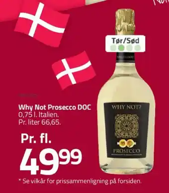 Fleggaard WHY NOT Prosecco doc tilbud