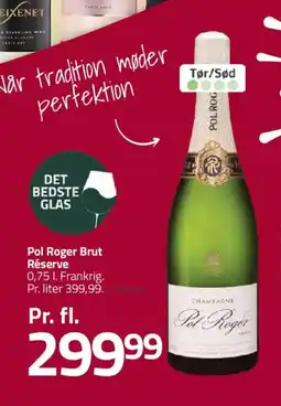 Fleggaard POL ROGER Brut réserve tilbud