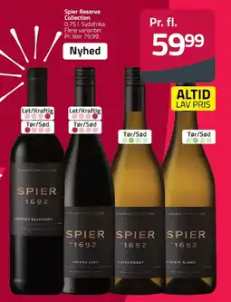 Fleggaard SPIER Reserve collection tilbud