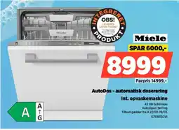 Power Miele AutoDos - automatisk doserering Int. opvaskemaskine tilbud