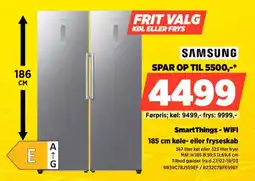 Power SAMSUNG 185 cm køle- eller fryseskab RR39C7BJ5S9EF/RZ32C7BFES9EF tilbud