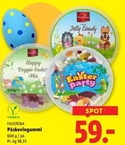 Lidl FAVORINA Påskevingummi tilbud