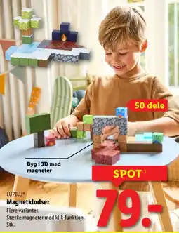 Lidl LUPILU Magnetklodser tilbud