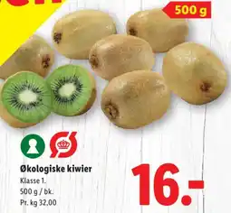 Lidl Økologiske kiwier tilbud