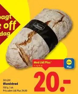 Lidl DELUXE Ølandsbrød tilbud