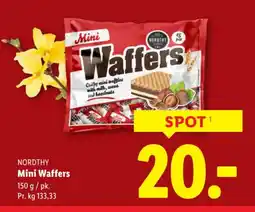 Lidl NORDTHY Mini Waffers tilbud