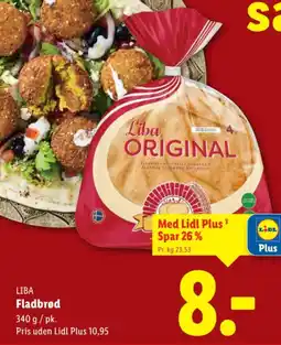Lidl LIBA Fladbrød tilbud