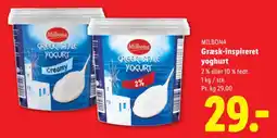 Lidl MILBONA Græsk-inspireret yoghurt tilbud