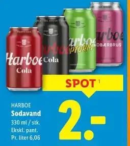 Lidl Sodavand tilbud