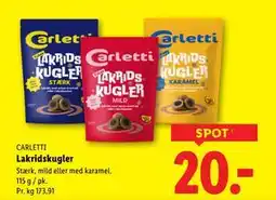 Lidl Lakridskugler tilbud