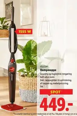 Lidl Dampmoppe tilbud