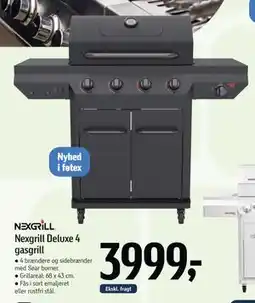 Føtex Nexgrill Deluxe 4 gasgrill tilbud