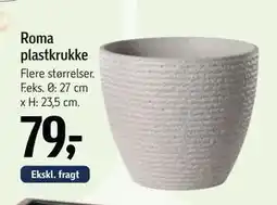 Føtex Roma plastkrukke tilbud