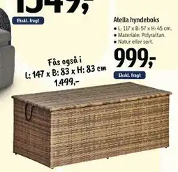 Føtex Atella hyndeboks tilbud