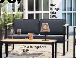 Føtex Ohio loungesofa tilbud