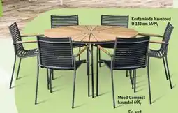 Føtex Mood Compact havestol tilbud