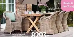 Føtex Marbella havebord 200 cm tilbud