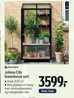Føtex Juliana City Greenhouse sort tilbud