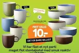 Din Isenkræmmer North Krus eller Skål tilbud