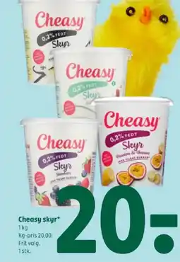 Coop 365 Cheasy skyr tilbud