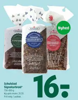 Coop 365 Schulstad Signaturbrød tilbud