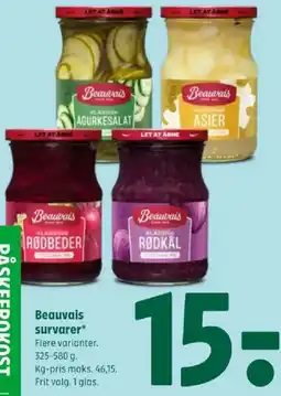 Coop 365 Beauvais survarer tilbud