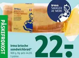 Coop 365 Irma brioche sandwichbrød tilbud