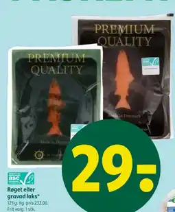 Coop 365 Røget eller gravad laks tilbud