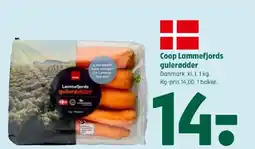 Coop 365 Coop Lammefjords gulerødder tilbud