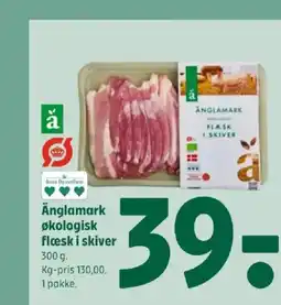 Coop 365 Änglamark økologisk flæsk i skiver tilbud