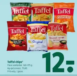 Coop 365 Taffel chips tilbud