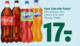 Coop 365 Coca-Cola eller Fanta tilbud