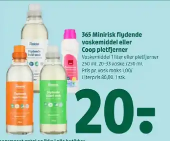 365 Minirisk flydende vaskemiddel eller