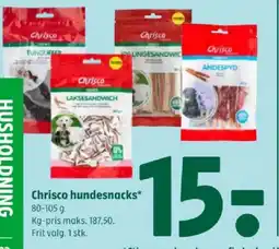 Coop 365 Chrisco hundesnacks tilbud