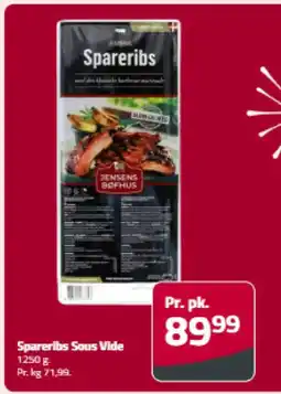 Fleggaard Spareribs Sous Vide tilbud