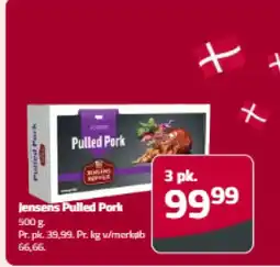 Fleggaard Jensens Pulled Pork tilbud