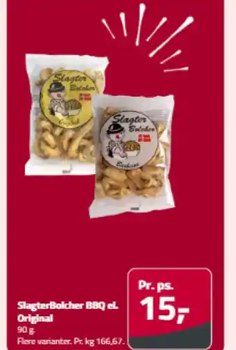 Fleggaard SlagterBolcher BBQ eL Original tilbud