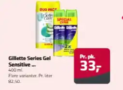 Fleggaard Gillette Series Gel Sensitive... tilbud