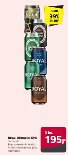 Fleggaard Royal, Odense el. Giraf tilbud