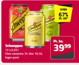 Fleggaard Schweppes tilbud