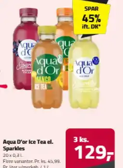 Fleggaard Aqua D'or Ice Tea el. Sparkles tilbud