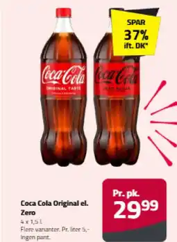 Fleggaard Coca Cola Original el. Zero tilbud