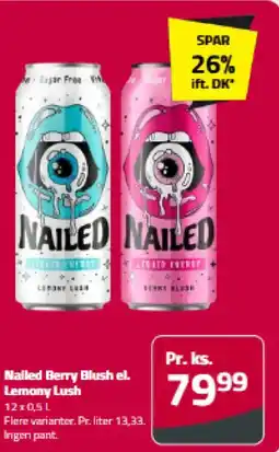 Fleggaard Nailed Berry Blush el Lemony Lush tilbud