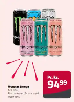 Fleggaard Monster Energy tilbud