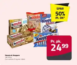 Fleggaard Hanuta el. Knoppers tilbud