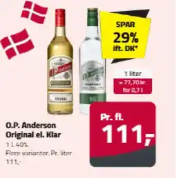Fleggaard O.P. Anderson Original el. Klar tilbud