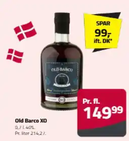 Fleggaard Old barco xo tilbud