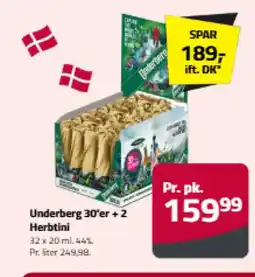 Fleggaard Underberg 30'er +2 Herbtini tilbud
