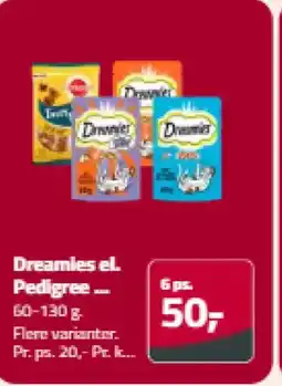 Fleggaard Dreamles el. Pedigree... tilbud